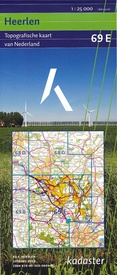 Topografische kaart - wandelkaart 69E Heerlen (Zuid Limburg)