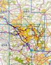 Topografische kaart - wandelkaart 69E Heerlen (Zuid Limburg)