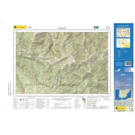 Topografische kaart 90-IV Alkotz | CNIG - Instituto Geográfico Nacional1