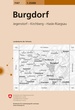 Wandelkaart - Topografische kaart 1147 Burgdorf | Swisstopo