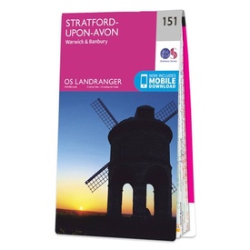 Wandelkaart - Topografische kaart 151 Landranger Stratford-upon-Avon, Warwick & Banbury | Ordnance Survey