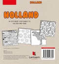 Kleurboek Postcard colouring book Holland - ansichten kaarten kleurboek Nederland | Lantaarn Publishers