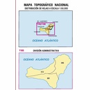 Wandelkaart - Topografische kaart 1105/1108 El Hierro - Ferro | CNIG - Instituto Geográfico Nacional