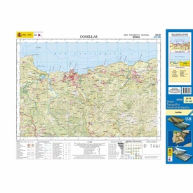 Topografische kaart 33-IV Comillas | CNIG - Instituto Geográfico Nacional1