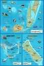 Waterkaart Republic of Maldives Map & Dive Guide | Franko Maps