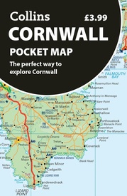 Wegenkaart - landkaart Pocket Map Cornwall | Collins