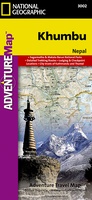 trekking map  Khumbu - Nepal