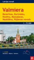 Valmiera. Beverīnas, Burtnieku, Kocēnu, Mazsalacas, Naukšēnu, Rūjienas novads - Valmiera & omgeving