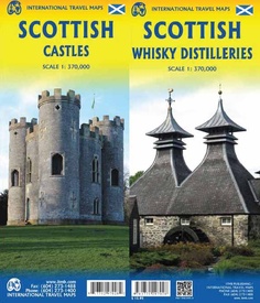 Wegenkaart - landkaart Scottisch Castles & Whisky Distilleries | ITMB