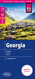 Wegenkaart - landkaart Georgië - Georgie | Reise Know-How Verlag