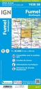 Wandelkaart - Topografische kaart 1938SB Fumel - Monflanquin | IGN - Institut Géographique National