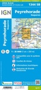Wandelkaart - Topografische kaart 1344SB Peyrehorade | IGN - Institut Géographique National