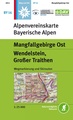 Wandelkaart BY16 Alpenvereinskarte Mangfallgebirge Ost | Alpenverein