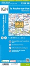 Wandelkaart - Topografische kaart 1326SB La Roche-sur-Yon | IGN - Institut Géographique National