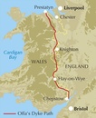 Wandelgids The Offa's Dyke Path - Wales | Cicerone