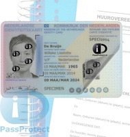 Passprotect voor identiteitskaart