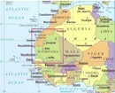 Wegenkaart - landkaart Mauritania - Mauritanië en Westelijke Sahara | Gizi Map