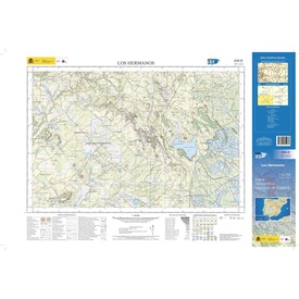 Topografische kaart 245-III Los Hermanos | CNIG - Instituto Geográfico Nacional1