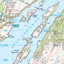 Wandelkaart - Topografische kaart 055 Landranger Lochgilphead & Loch Awe | Ordnance Survey