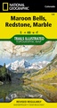 Wandelkaart 128 Topographic Map Guide Maroon Bells / Redstond / Marble /CO | National Geographic