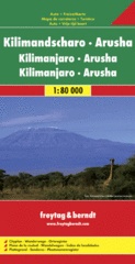 Wandelkaart Kilimanjaro & Arusha | Freytag & Berndt