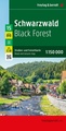 Wegenkaart - landkaart 15 Zwarte Woud - Schwarzwald | Freytag & Berndt