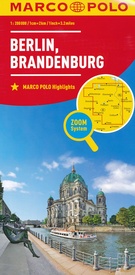 Wegenkaart - landkaart D4 Brandenburg - Berlin – Berlijn | Marco Polo