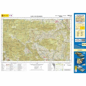 Topografische kaart 1041-IV Los Guájares | CNIG - Instituto Geográfico Nacional1