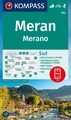 Wandelkaart 053 Meran - Merano | Kompass