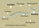 Wandelgids Walking on the North Wessex Downs | Cicerone