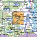 Wandelkaart - Topografische kaart 2448OT Thuir, Ille-sur-Tet, Latour-de-France, Estagel, Millas | IGN - Institut Géographique National