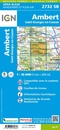 Wandelkaart - Topografische kaart 2732SB Ambert | IGN - Institut Géographique National