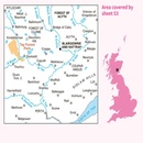 Wandelkaart - Topografische kaart 053 Landranger Blairgowrie & Forest of Alyth | Ordnance Survey