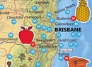 Wegenkaart - landkaart Big things Australia | Hema Maps