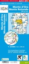 Wandelkaart - Topografische kaart 4251OTR Monte d'Oro - Monte Rotondo | IGN - Institut Géographique National Wandelkaart - Topografische kaart 4251OT Monte d'Oro - Monte Rotondo | IGN - Institut Géographique National