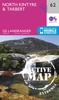 Wandelkaart - Topografische kaart 62 Landranger Active North Kintyre / Tarbert | Ordnance Survey