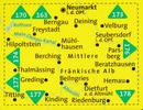 Wandelkaart 175 Mittlere Fränkische Alb | Kompass