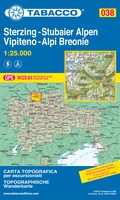 Sterzing -  Stubaier Alpen - Vipiteno - Alpi Breonie