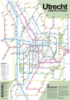 Utrecht Metrokaart - Metro Transit Map