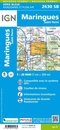 Wandelkaart - Topografische kaart 2630SB Maringues | IGN - Institut Géographique National