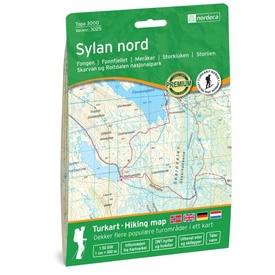 Wandelkaart 3025 Topo 3000 Sylan Nord - noord | Nordeca