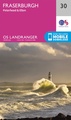 Wandelkaart - Topografische kaart 030 Landranger  Fraserburgh, Peterhead & Ellon | Ordnance Survey