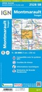 Wandelkaart - Topografische kaart 2528SB Tronget - Montmarault | IGN - Institut Géographique National