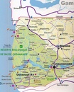 Wegenkaart - landkaart Senegal | Laure Kane