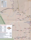 Wegenkaart - landkaart Damaraland western Namibia - Namibië | Infomap