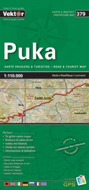 Wegenkaart - landkaart 379 Puka | Vektor