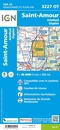 Wandelkaart - Topografische kaart 3227OT Saint Amour | IGN - Institut Géographique National