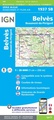 Wandelkaart - Topografische kaart 1937SB Belves, Beaumont-du-Périgord | IGN - Institut Géographique National