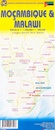 Wegenkaart - landkaart Malawi - Mozambique | ITMB