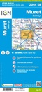 Wandelkaart - Topografische kaart 2044SB Muret, Saint Lys | IGN - Institut Géographique National
